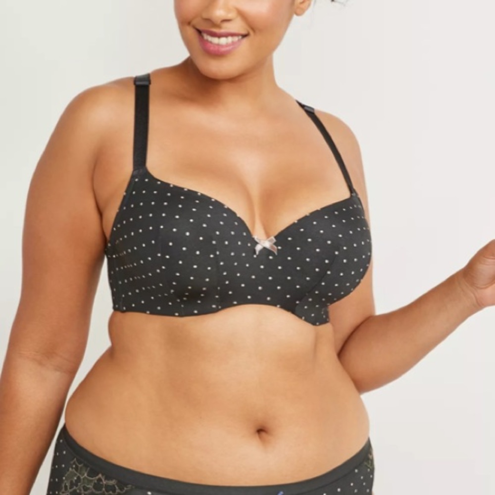 Cacique Smooth Lightly Lined Balconette Bra
